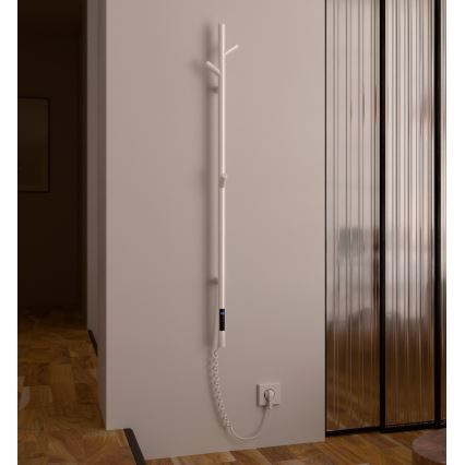 Vertaduro MEDA – Uscător electric pentru prosoape, 37 W, 118 x 16 cm, alb