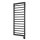 Vertaduro - Radiator de baie ADEL cu termostat, 600 W, 128 x 50 cm, antracit