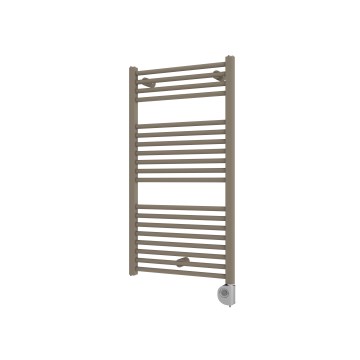 Vertaduro - Radiator de baie cu termostat DENISE, 400 W, 94 x 50 cm, taupe