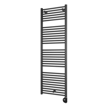 Vertaduro - Radiator de baie cu termostat DENISE, 600 W, 154 x 50 cm, antracit