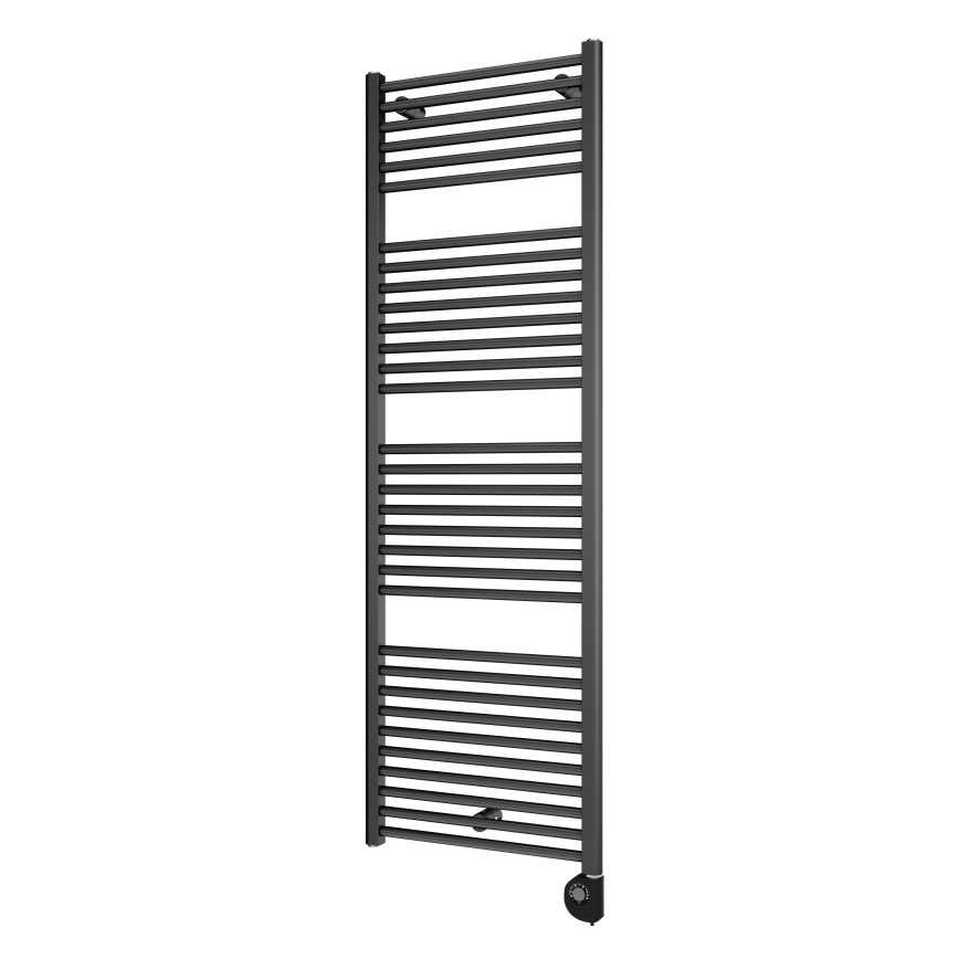 Vertaduro - Radiator de baie cu termostat DENISE, 600 W, 154 x 50 cm, antracit