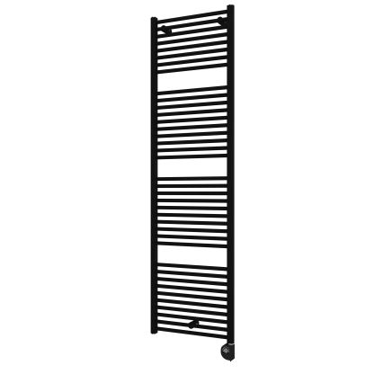 Vertaduro - Radiator de baie cu termostat DENISE 800 W 178 x 50 cm negru