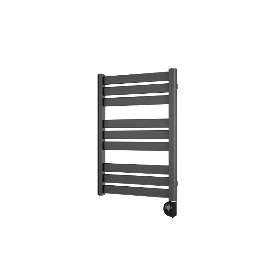 Vertaduro - Radiator de baie cu termostat LUCY, 400 W, 73 x 50 cm, antracit