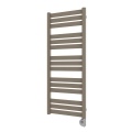 Vertaduro - Radiator de baie cu termostat LUCY 600W 125x50 cm taupe