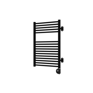Vertaduro - Radiator de baie cu termostat MEG, 400 W, 78 x 50 cm, negru