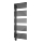 Vertaduro - Radiator de baie cu termostat MICHELLE, 600 W, 129 x 50 cm, antracit