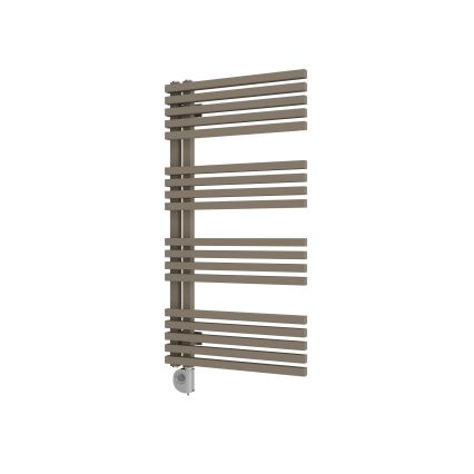 Vertaduro - radiator de baie cu termostat MICHELLE 600W 97x50 cm taupe