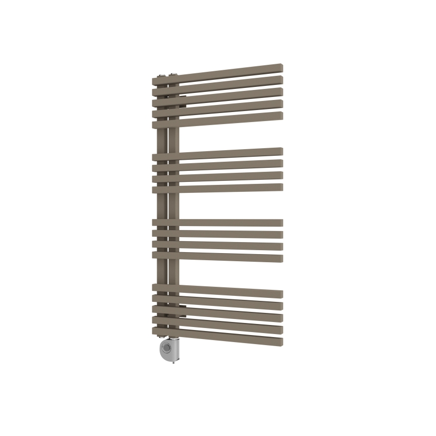 Vertaduro - radiator de baie cu termostat MICHELLE 600W 97x50 cm taupe