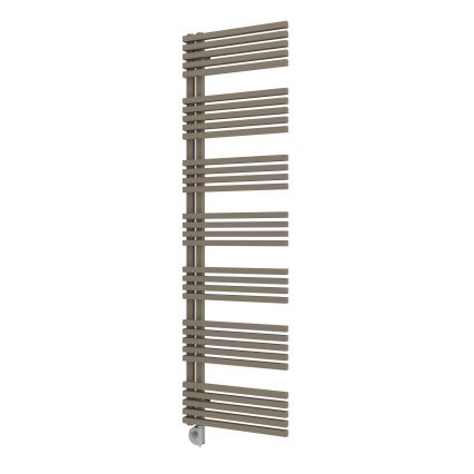 Vertaduro - Radiator de baie cu termostat MICHELLE 900 W 177 x 50 cm taupe