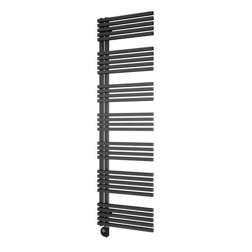 Vertaduro - Radiator de baie cu termostat MICHELLE, 900W, 177 x 50 cm, antracit