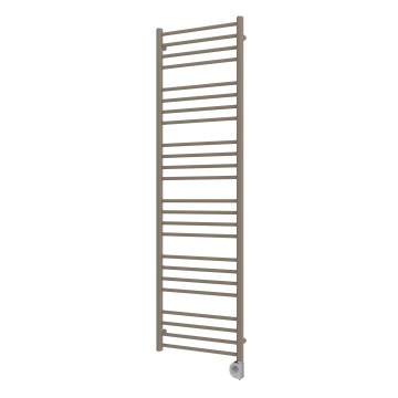 Vertaduro - Radiator de baie cu termostat SIMONE, 600 W, 174 x 50 cm, taupe