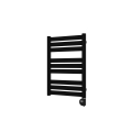 Vertaduro - Radiator de baie LUCY cu termostat, 400 W, 73 x 50 cm, negru