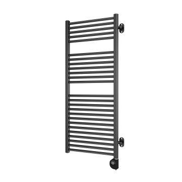 Vertaduro - Radiator de baie MEG cu termostat, 600 W, 118 x 50 cm, antracit