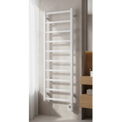 Vertaduro - radiator de baie ZOE cu termostat, 400 W, 114 x 40 cm, alb