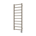 Vertaduro - Radiator de baie ZOE cu termostat, 400 W, 114 x 40 cm, taupe