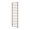 Vertaduro - Radiator de baie ZOE cu termostat, 400 W, 186 x 50 cm, taupe