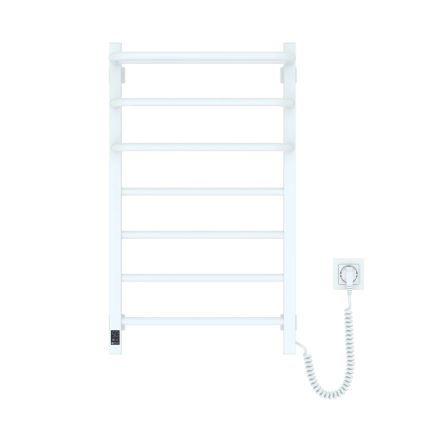 Vertaduro - Uscător electric pentru prosoape cu termostat DOR 155W/230V 80x48 cm IP44 alb pe dreapta