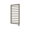Vertaduro - Radiator pentru baie cu termostat ADEL 400W 100x50 cm taupe