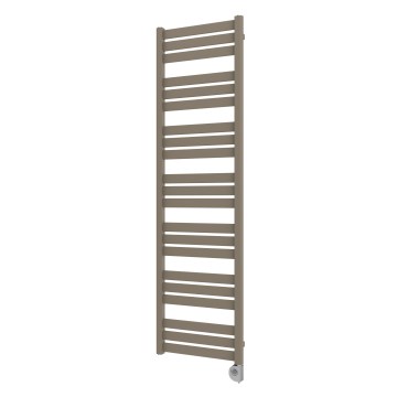Vertaduro - Radiator pentru baie LUCY cu termostat, 800 W, 177 x 50 cm, taupe