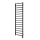 Vertaduro - Radiator pentru baie ZOE cu termostat, 400 W, 186 x 50 cm, negru