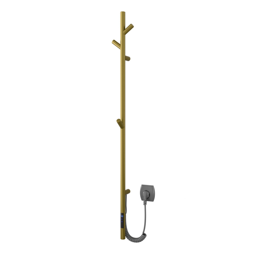 Vertaduro - Uscător electric de prosoape MEDA 37W 118x16 cm auriu