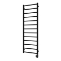 Vertaduro ZOE - radiator de baie cu termostat, 400 W, 150 x 50 cm, negru