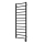 Vertaduro ZOE - radiator de baie cu termostat, 400 W, 150 x 50 cm, negru