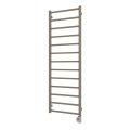 Vertaduro ZOE - Radiator de baie cu termostat, 400 W, 150 x 50 cm, taupe