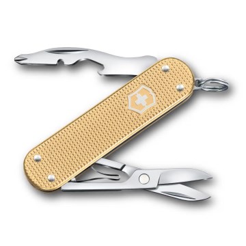 Victorinox - Briceag multifuncțional COMPANION S ALOX, 5,8 cm/5 funcții, auriu