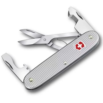 Victorinox - Briceag multifuncțional COMPANION SLIM ALOX 9,3 cm/6 funcții argintiu