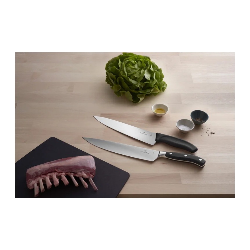 Victorinox - Cuțit de bucătar GRAND MAITRE 25 cm negru