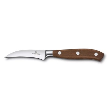 Victorinox - Cuțit de bucătărie pentru decojit GRAND MAITRE, lamă 8 cm, mânere din arțar