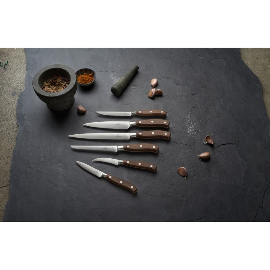 Victorinox - Cuțit de bucătărie pentru legume GRAND MAITRE 10 cm arțar