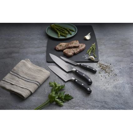 Victorinox - Cuțit de bucătărie santoku GRAND MAITRE 17 cm negru