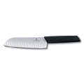 Victorinox - Cuțit de bucătărie Santoku SWISS MODERN 17 cm negru