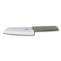 Victorinox - Cuțit de bucătărie Santoku SWISS MODERN, 17 cm, verde