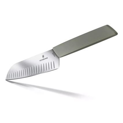 Victorinox - Cuțit de bucătărie Santoku SWISS MODERN, 17 cm, verde
