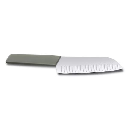 Victorinox - Cuțit de bucătărie Santoku SWISS MODERN, 17 cm, verde