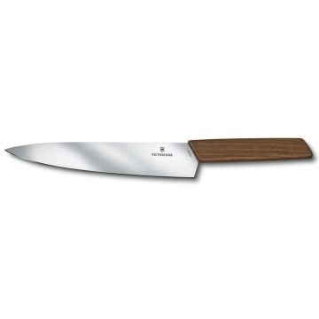 Victorinox - Cuțit de bucătărie SWISS MODERN, 22 cm, mâner din nuc