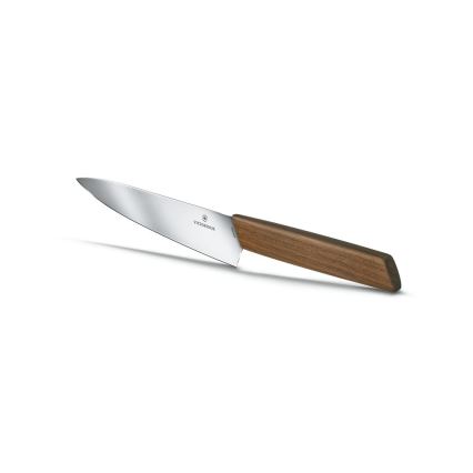 Victorinox - Cuțit de bucătărie SWISS MODERN, 22 cm, mâner din nuc