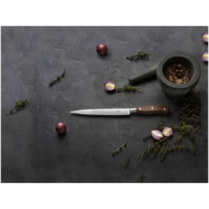 Victorinox - Cuțit de filetat pentru bucătărie GRAND MAITRE 20 cm arțar