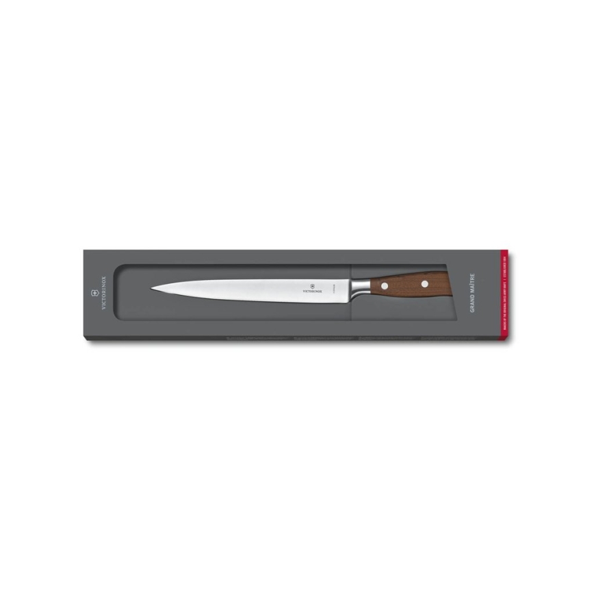 Victorinox - Cuțit de filetat pentru bucătărie GRAND MAITRE 20 cm arțar