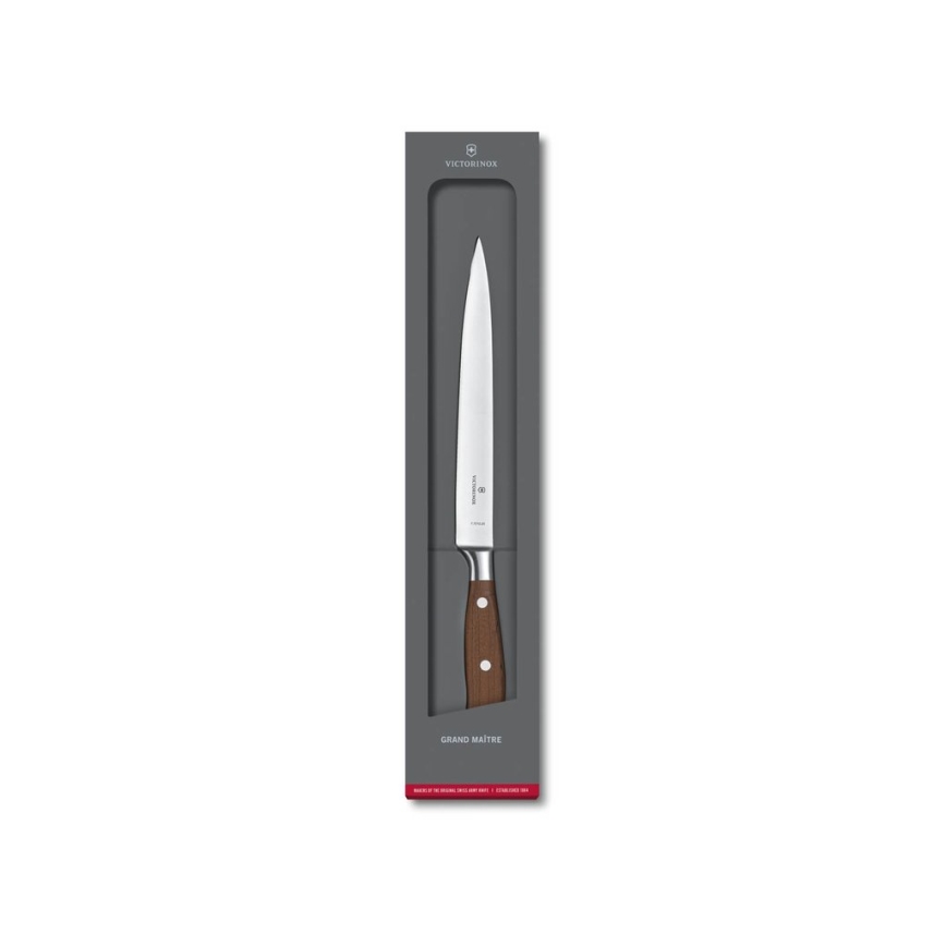 Victorinox - Cuțit de filetat pentru bucătărie GRAND MAITRE 20 cm arțar