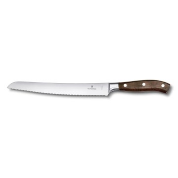 Victorinox - Cuțit de pâine GRAND MAITRE, lamă de 23 cm, mâner din arțar