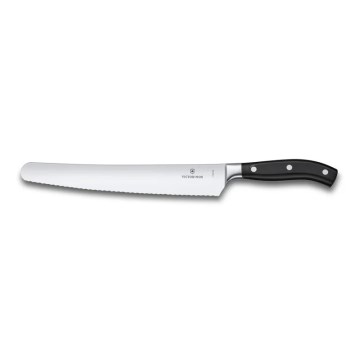 Victorinox - Cuțit de pâine pentru bucătărie GRAND MAITRE 26 cm, negru