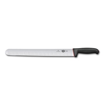 Victorinox - Cuțit pentru feliat DUAL GRIP, 36 cm, negru