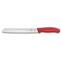 Victorinox - Cuțit pentru pâine SWISS CLASSIC, 21 cm, roșu