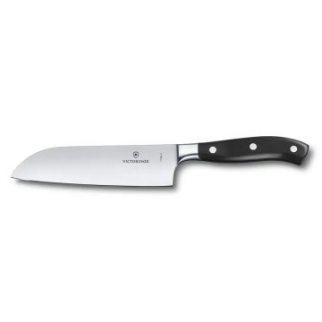 Victorinox - Cuțit santoku de bucătărie GRAND MAITRE, 17 cm, negru