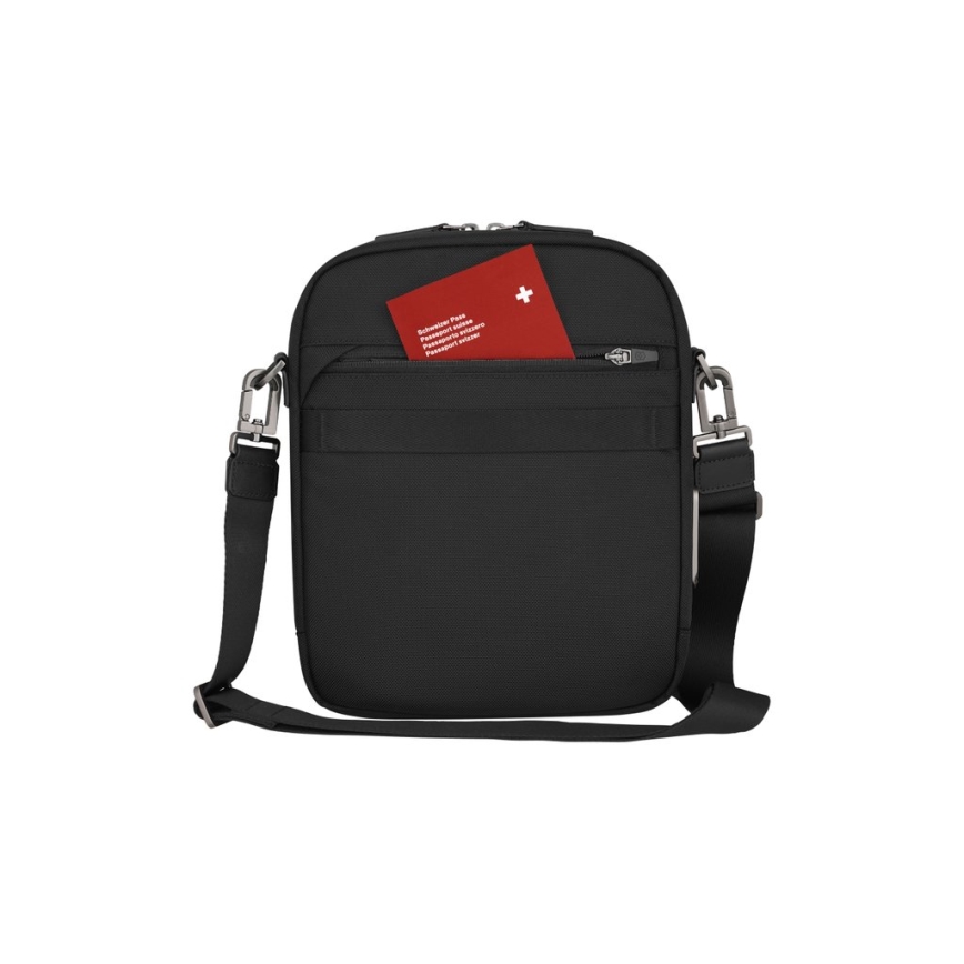Victorinox - Geantă de umăr Mythic, 3 L, neagră