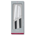 Victorinox - Set de 2 cuțite de bucătărie SWISS MODERN, negru